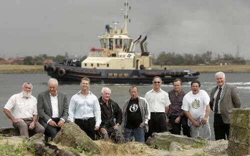 GRIT: The tug crews who battled the huge sea.