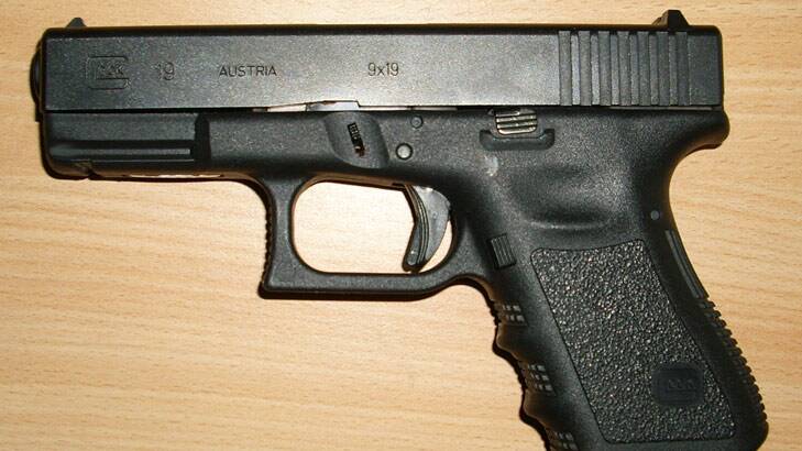 A Glock 9mm pistol: Gun makers say it is not their job to enforce the law.