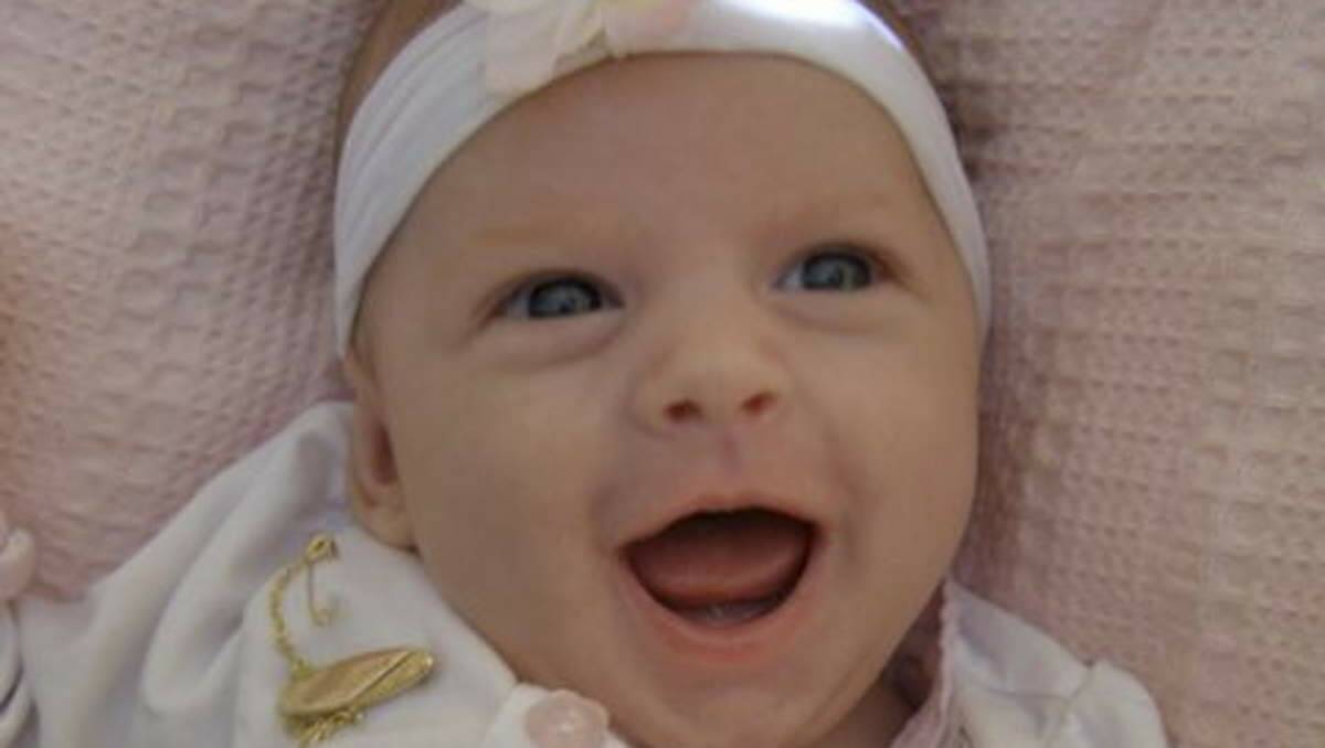 BABY GIRL: Mollyjane Boyson is one of 32 in the world.