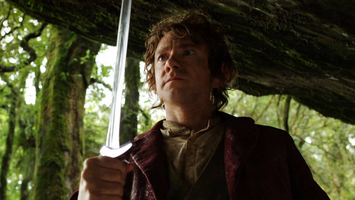 ADVENTURE: Martin Freeman as Bilbo Baggins, in The Hobbit: An Unexpected Journey, which opens today.
