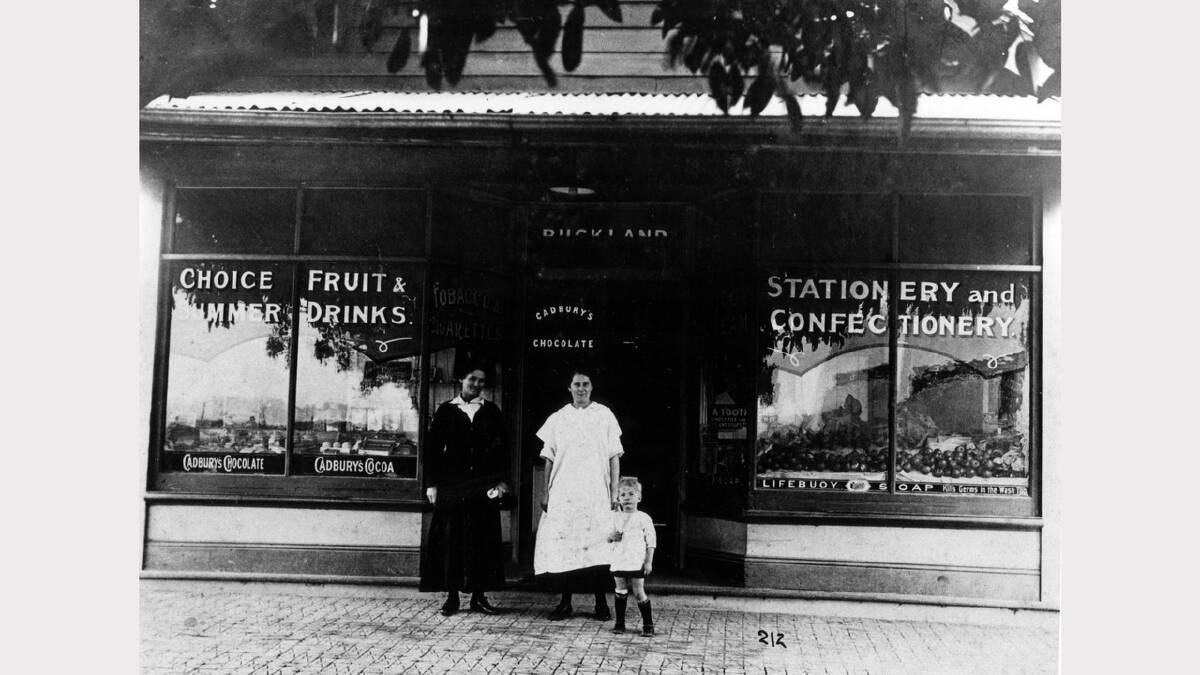 ARCHIVAL REVIVAL 1900s: Photographs from the Newcastle Herald's files. Buckland's shop in Dennison Street, Hamilton, 1919.