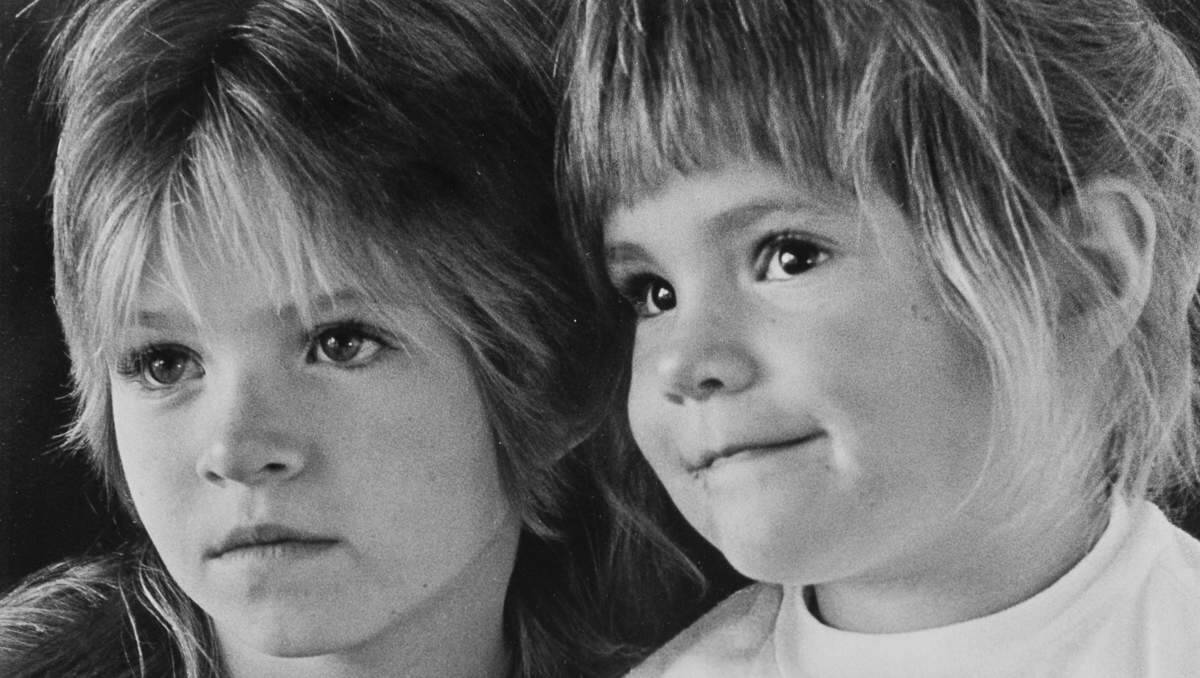 PORTRAITS: This black and white study of Reta Telford's granddaughters Sue-Anne and Kristy, is typical of her evocative works. Picture: RETA TELFORD