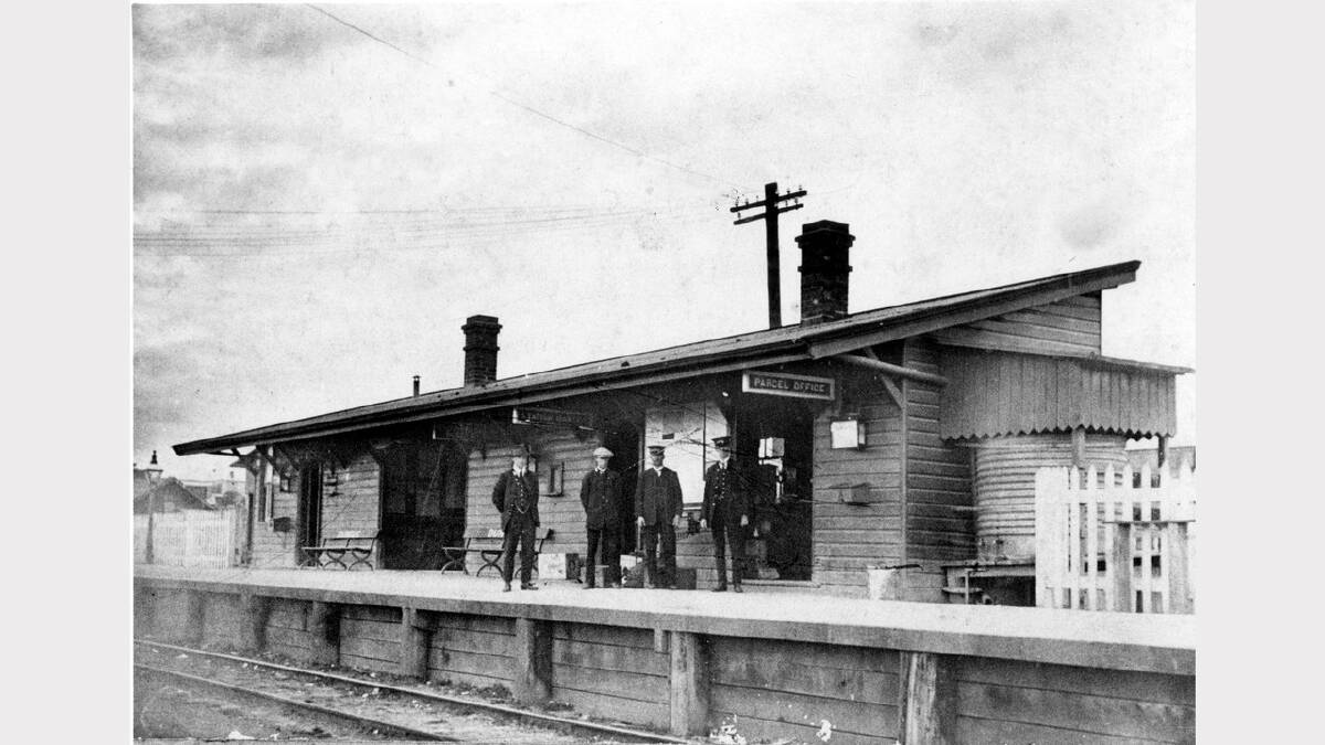 ARCHIVAL REVIVAL 1900s: Photographs from the Newcastle Herald's files.  Dungog railway station, 1915.