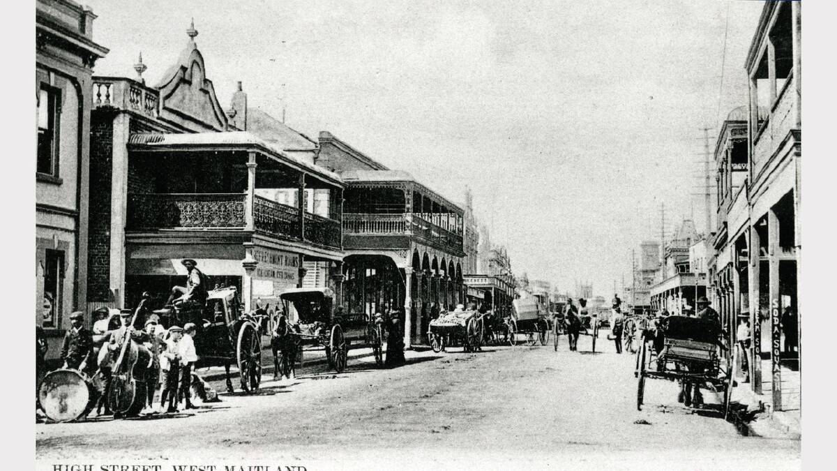 ARCHIVAL REVIVAL 1900s: Photographs from the Newcastle Herald's files. High Street West Maitland 1906.
