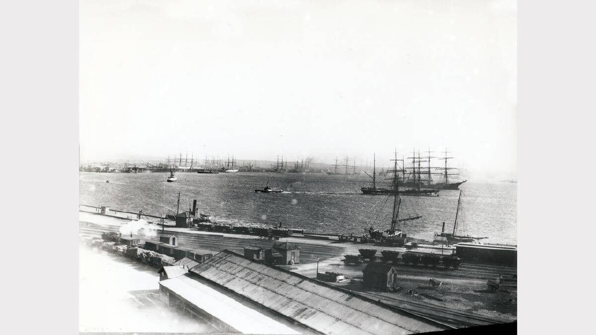 ARCHIVAL REVIVAL 1900s: Photographs from the Newcastle Herald's files. Kings Wharf 1906 Newcastle Harbour. 