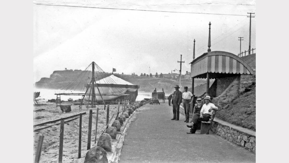 ARCHIVAL REVIVAL 1900s: Photographs from the Newcastle Herald's files. Newcastle Beach promenade February 12,1912.