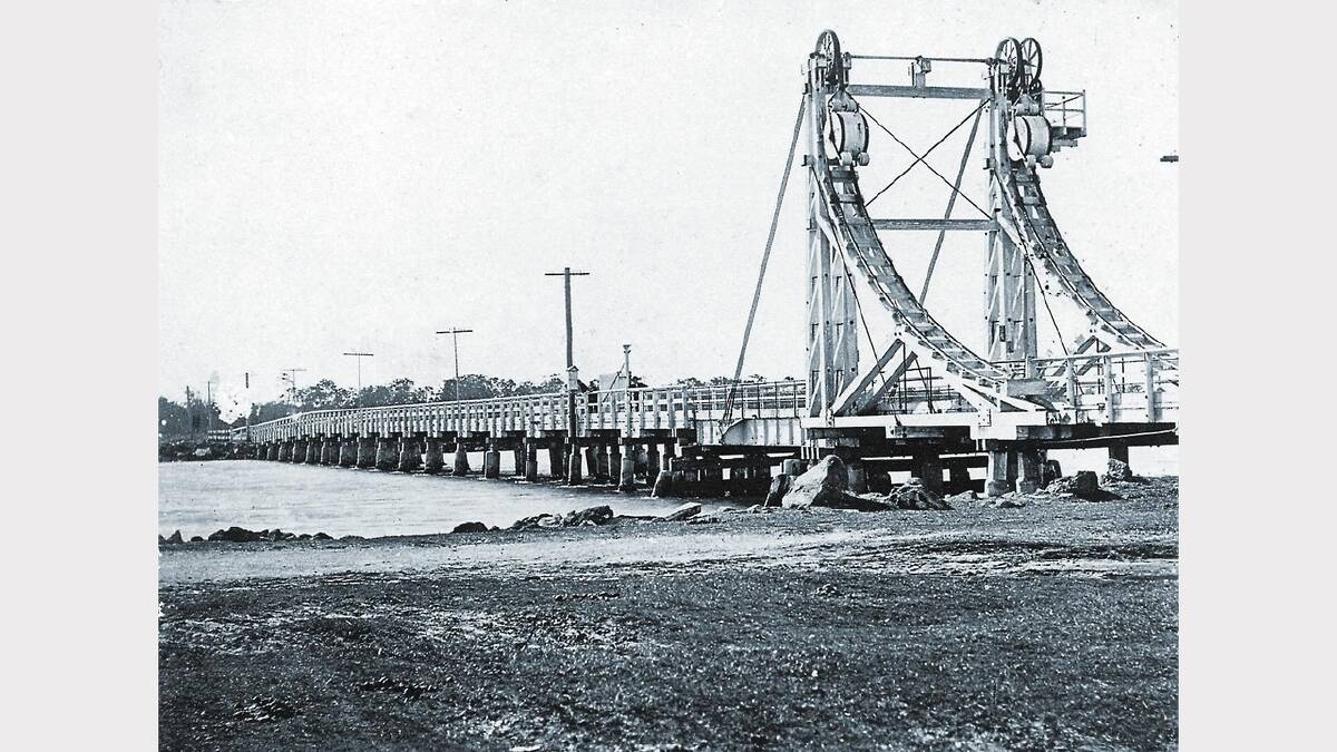 ARCHIVAL REVIVAL 1900s: Photographs from the Newcastle Herald's files. Swansea Bridge 1909.