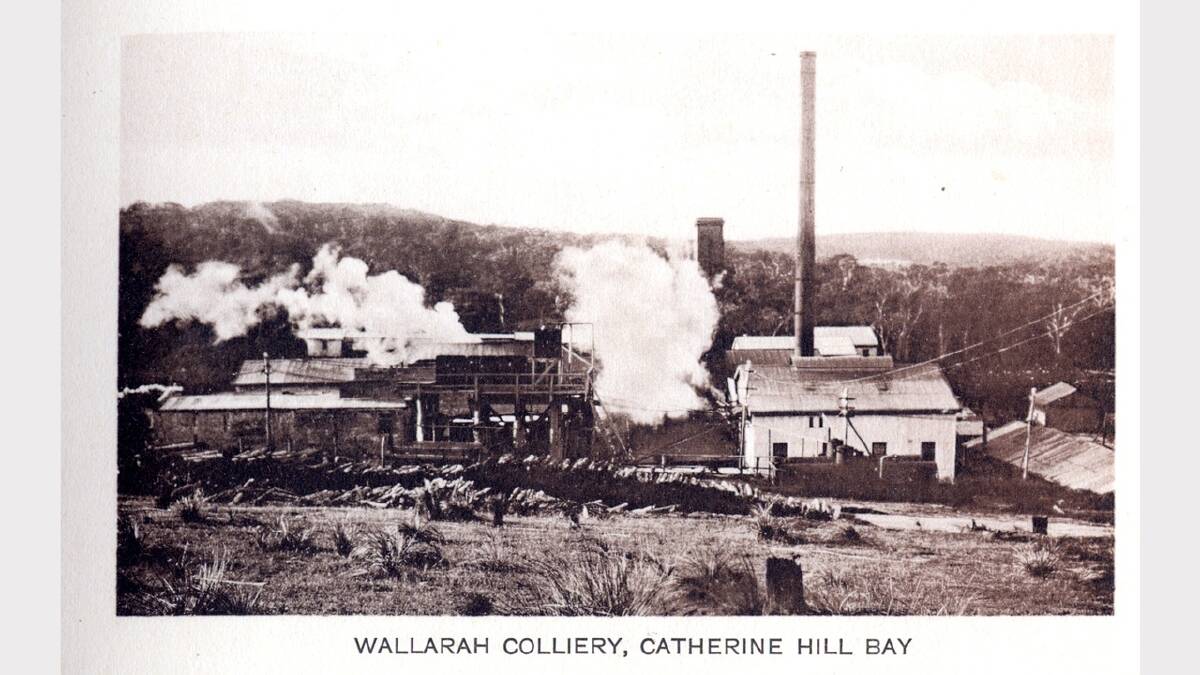 ARCHIVAL REVIVAL 1900s: Photographs from the Newcastle Herald's files. Wallarah Colliery Catherine Hill Bay Lake Macquarie.