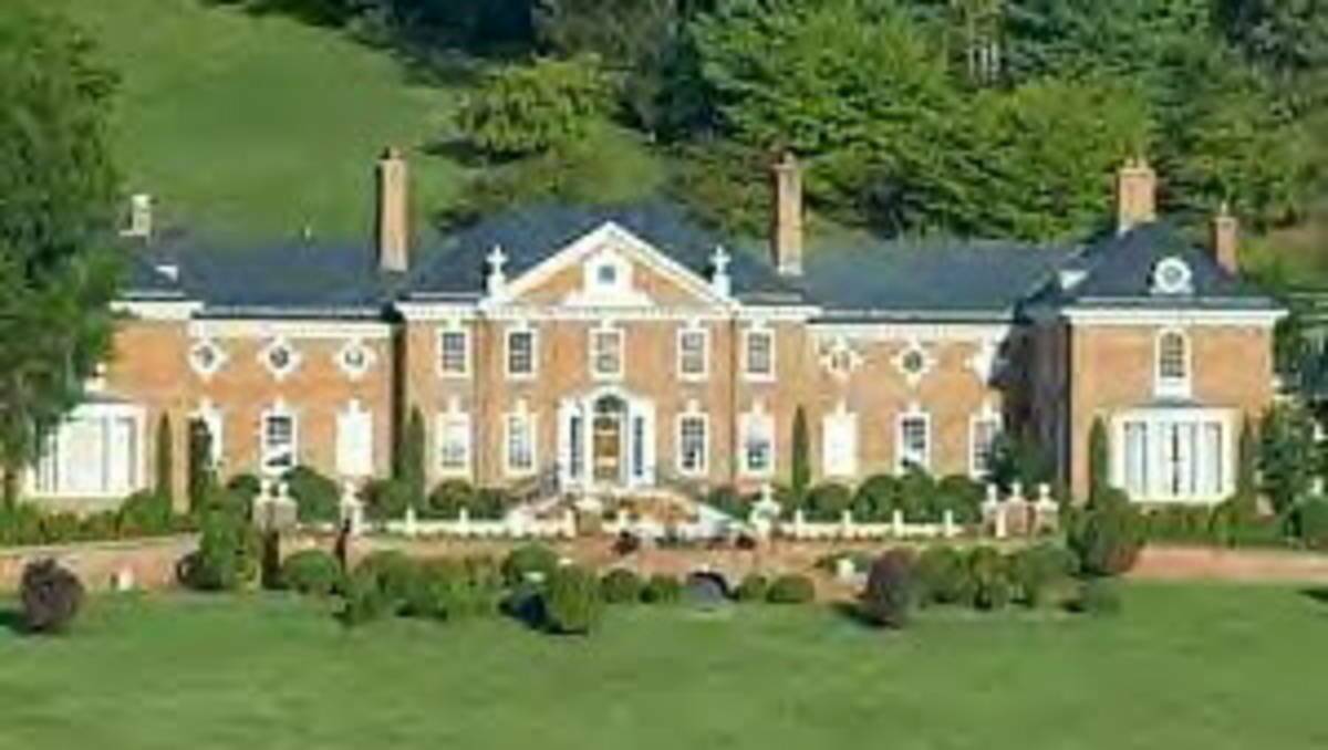 SHOPPING LIST: The 45 room mansion in Charlottesville wouldn't leave a lot of change from $100m. 