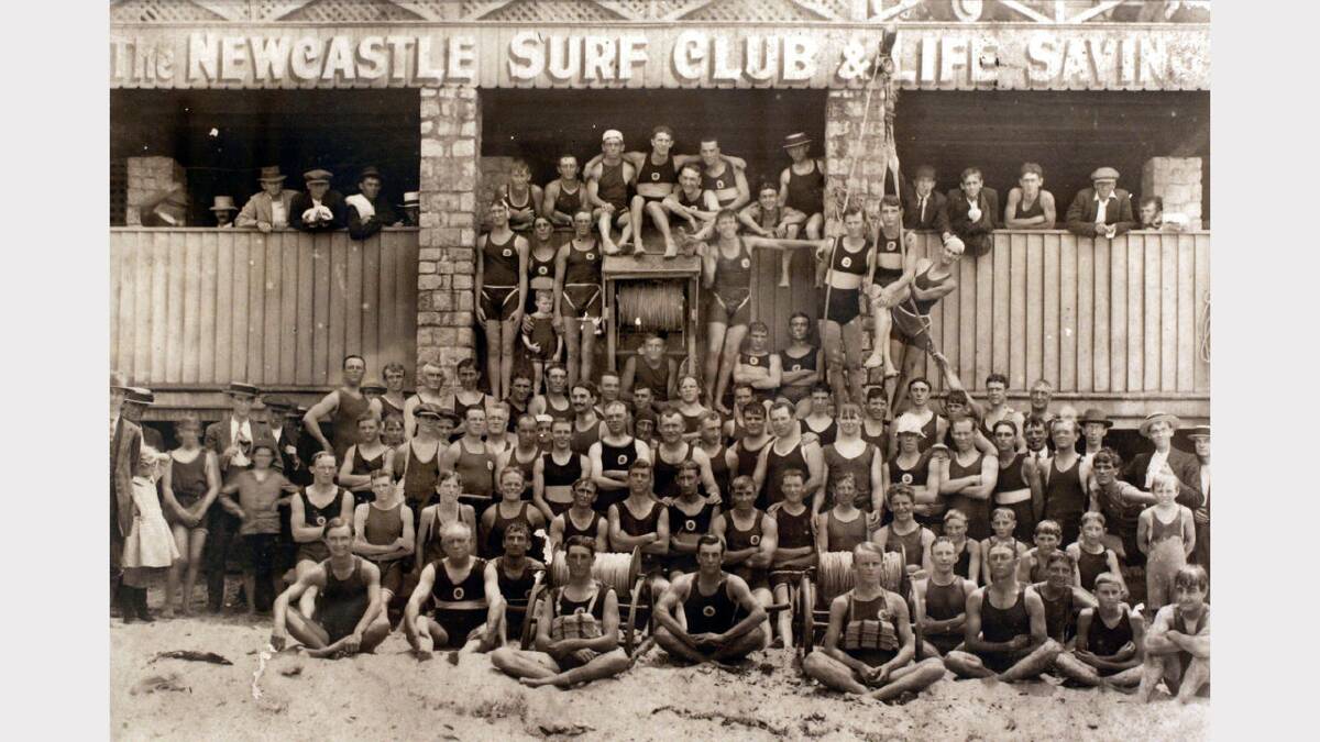 ARCHIVAL REVIVAL 1900s: Photographs from the Newcastle Herald's files. The old Newcastle Surf Club 