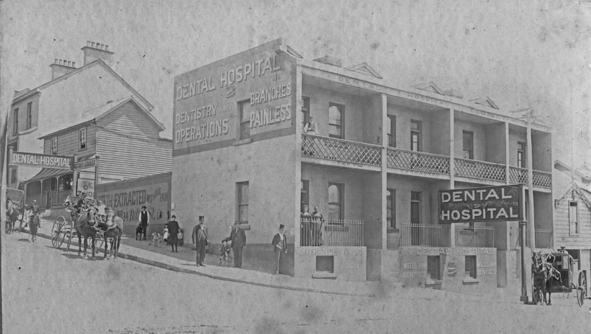 The dental hospital on the corner of King and Bolton Streets, 