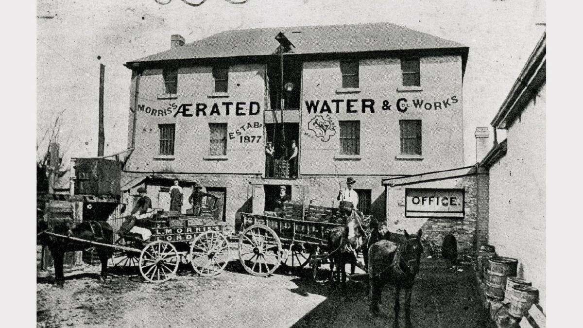 ARCHIVAL REVIVAL 1900s: Photographs from the Newcastle Herald's files. Moriris's Aerated Water Works, 1907. 