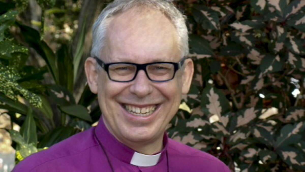 SUPPORT: Newcastle’s new bishop, Greg Thompson.