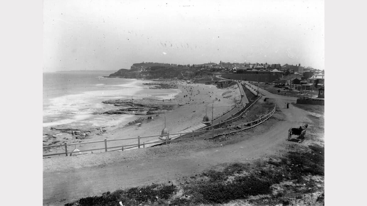 ARCHIVAL REVIVAL 1900s: Photographs from the Newcastle Herald's files. Newcastle Beach from Parnell Place January 8, 1910