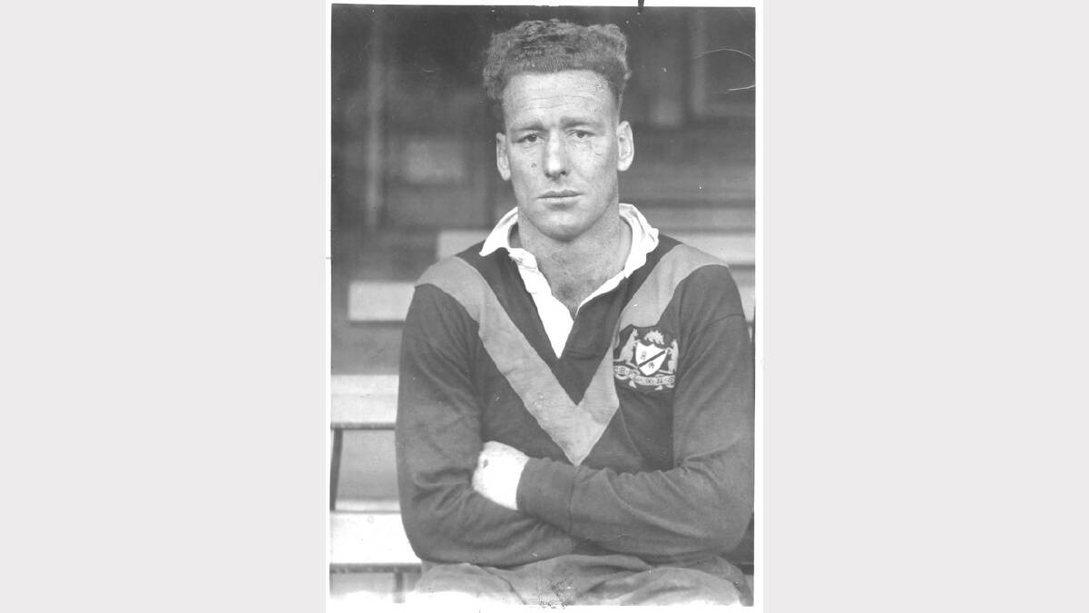 RUGBY LEAGUE: Wally Prigg.