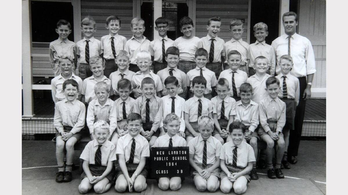 BACK THEN: The school photograph of class 3B from half a century ago.  