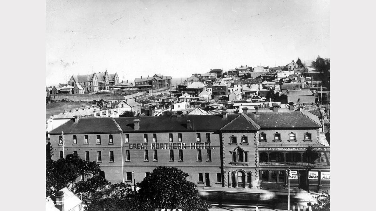 ARCHIVAL REVIVAL 1900s: Photographs from the Newcastle Herald's files. Great Northern Hotel Newcastle taken from Customs House, 1910. 