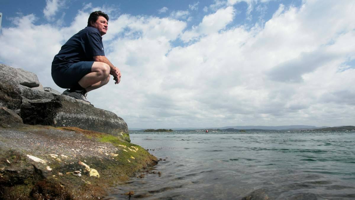 GUTTED: Jason Nunn had hoped Lake Macquarie would get an artificial fishing reef.    Picture: Brock Perks