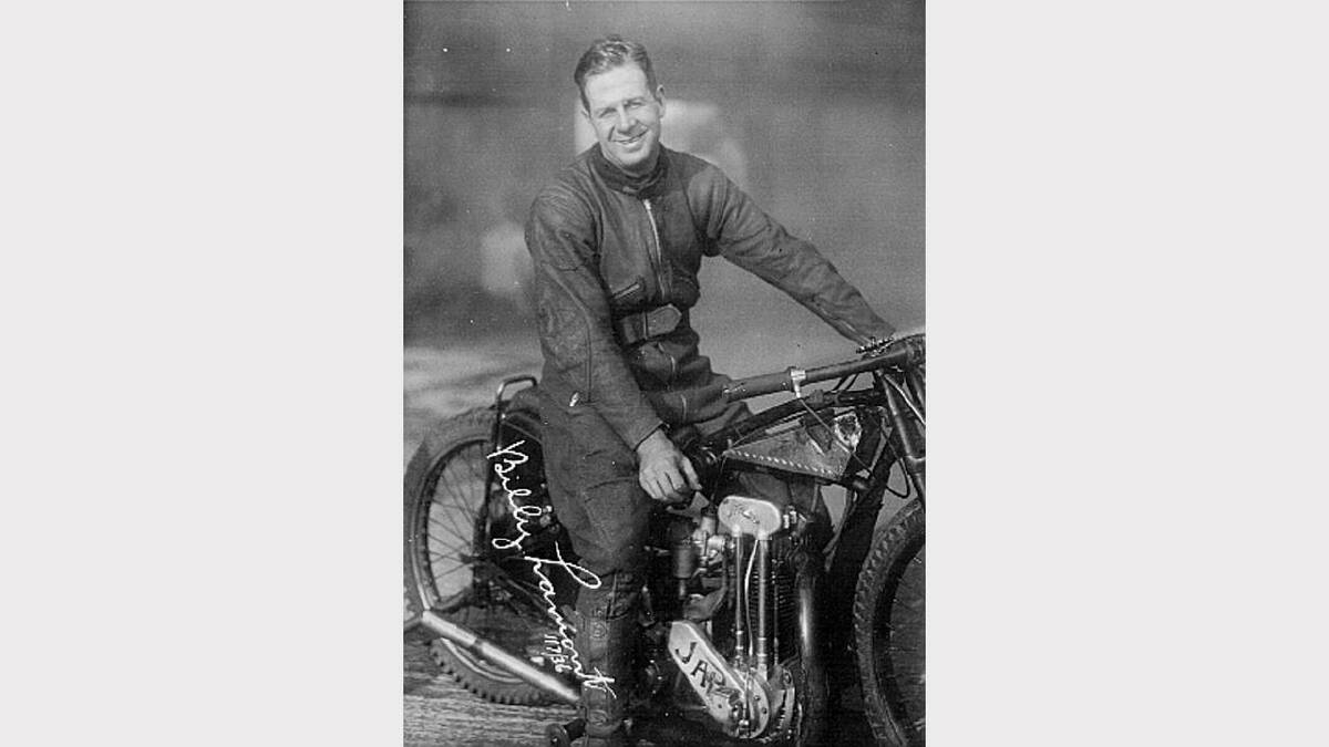 MOTORCYCLING: Wilfred Lamont