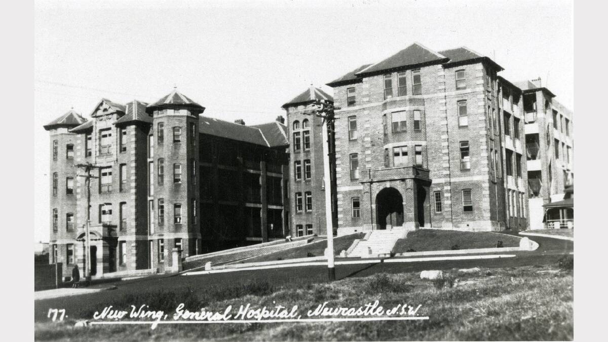 ARCHIVAL REVIVAL 1900s: Photographs from the Newcastle Herald's files. New wing Newcastle Hospital. 