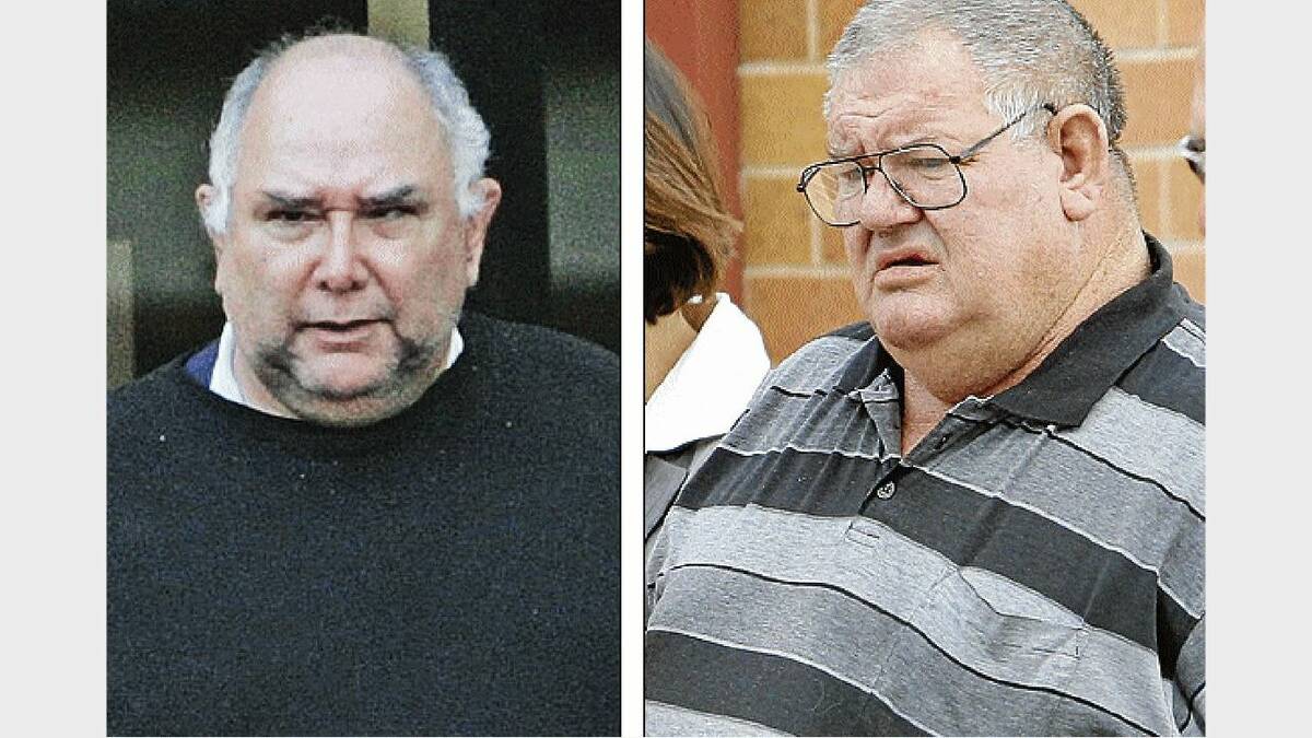Abuse by Steven Larkin, left, will be examined on Monday in the royal commission. The commission won't look at abuse by Robert Holland, right, who died in 2009.
