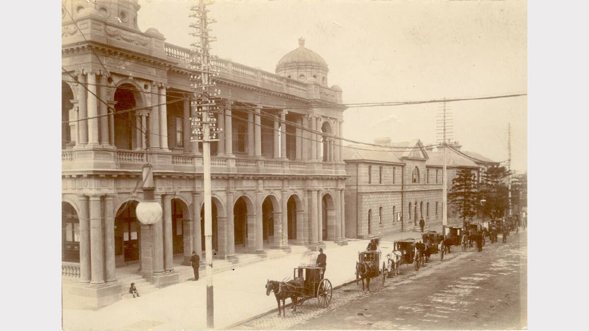 ARCHIVAL REVIVAL 1900s: Photographs from the Newcastle Herald's files. Newcastle's former post office in Hunter Street, at its opening on August 8, 1903. 