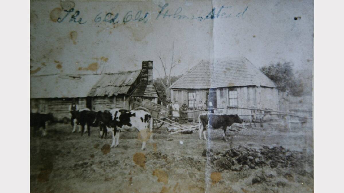 ARCHIVAL REVIVAL 1900s: Photographs from the Newcastle Herald's files. The house of Joseph Holmes who settled Holmesville.  
