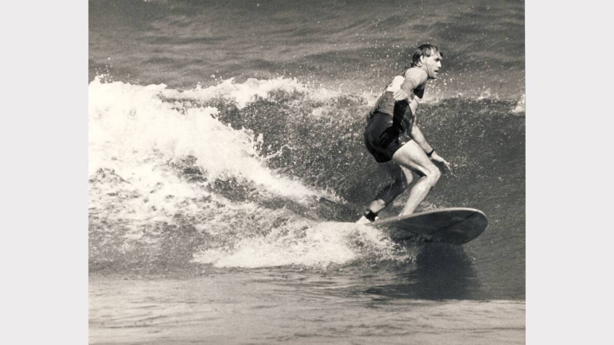 Surfer Steve Butterworth, who died on Monday.