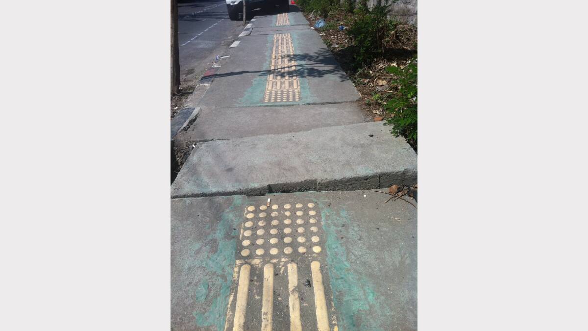 Some interesting footpaths safety issues in Seminyak, Bali, photographed by readers Ruth and Keith Morris.