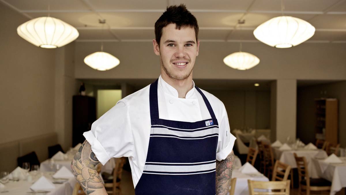 RISING STAR: Chris Thornton, head chef and co-owner of Restaurant Mason.