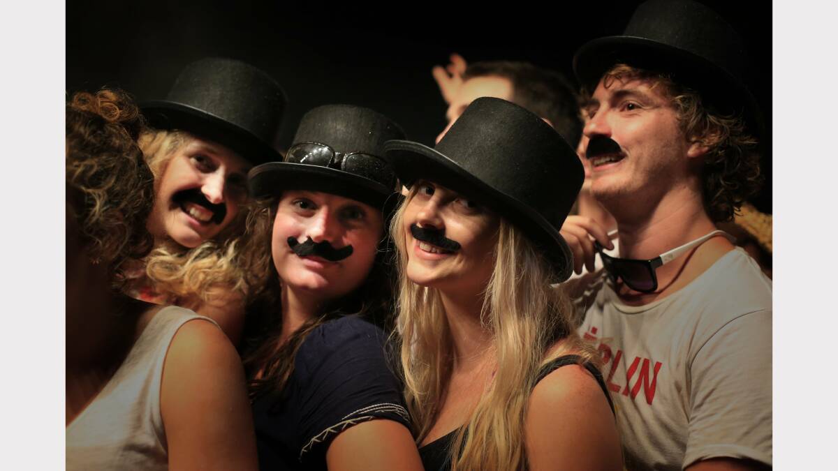 Fans at the Gentlemen of the Road festival at Dungog on Saturday. Picture: Peter Stoop