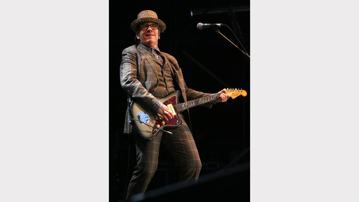 Elvis Costello. Picture: Brock Perks