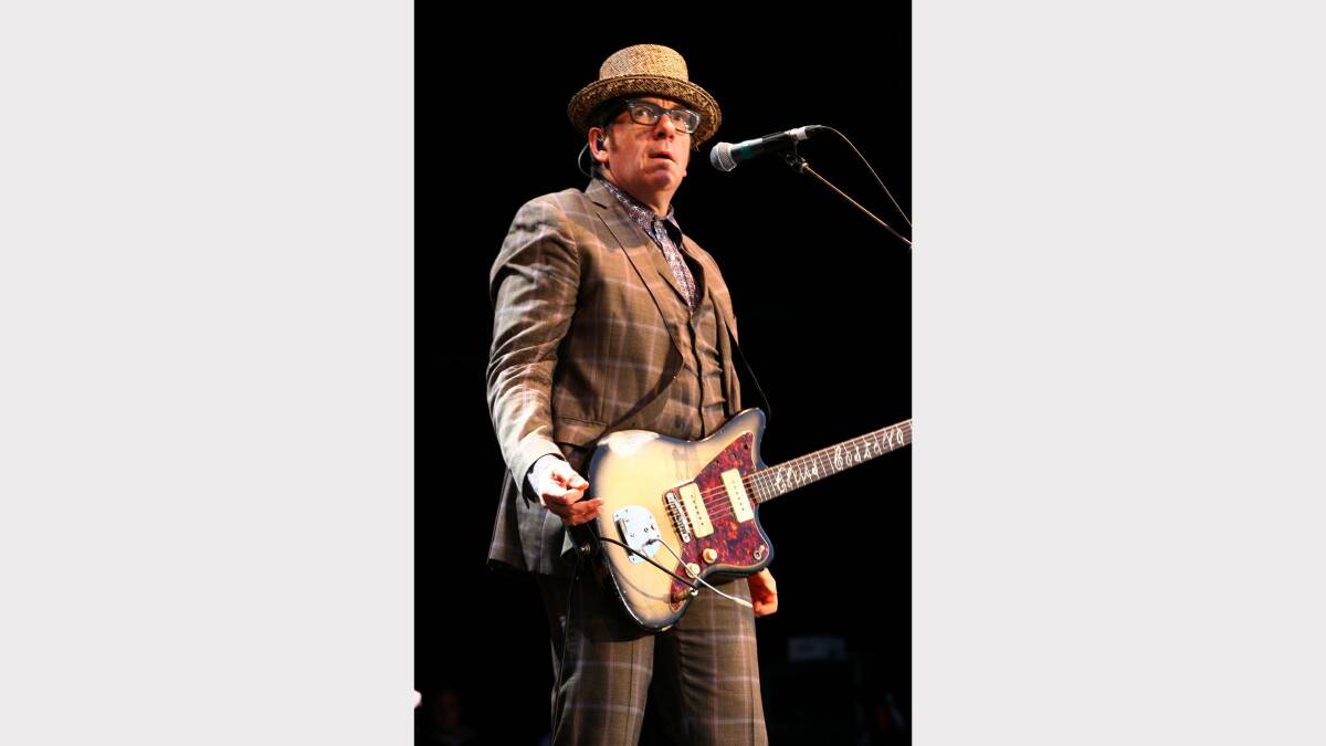 Elvis Costello. Picture: Brock Perks