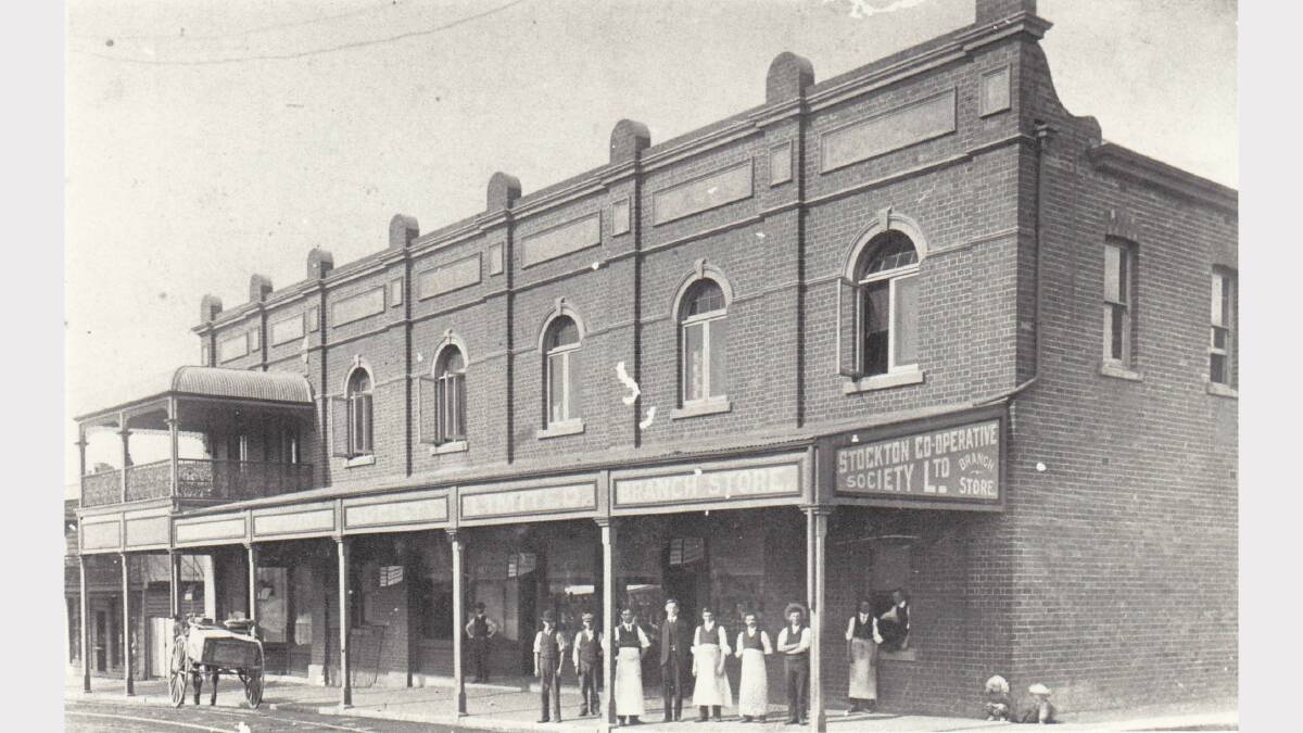 ARCHIVAL REVIVAL 1900s: Photographs from the Newcastle Herald's files. Stockton Co-operative Society Branch Store 1915-20.