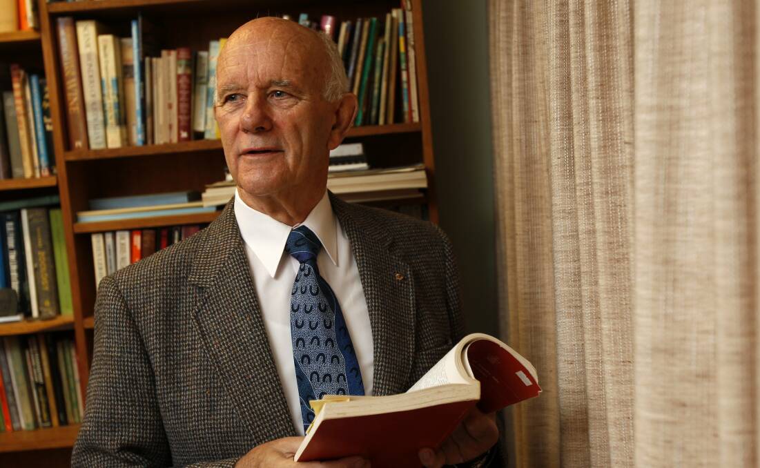 Emeritus Professor Barry Boettcher in 2012. Picture by Jonathan Carroll