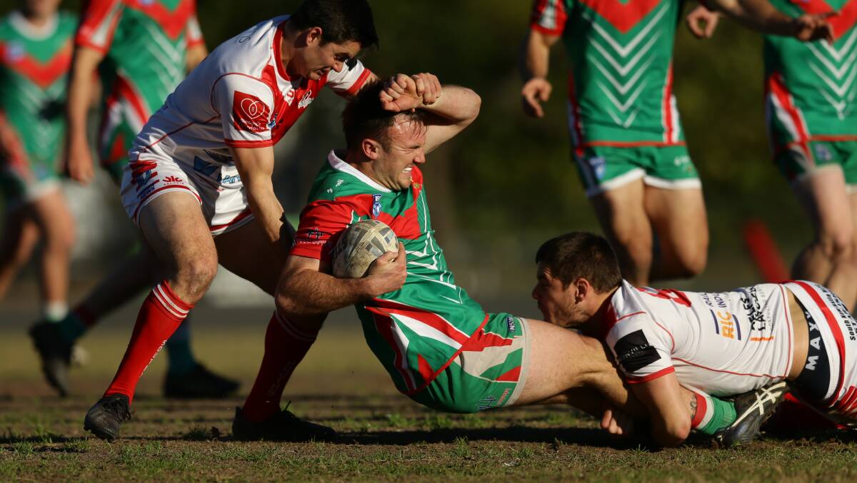 Western Suburbs second-rower Liam Wiscombe. Picture by Jonathan Carroll
