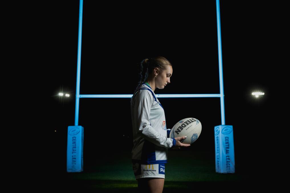Central Newcastle halfback Tamika Bull. Picture by Marina Neil